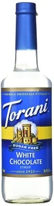 Torani Sugar Free White Chocolate Syrup (750 mL), G-White Chocolate-sf - Picture 1 of 7