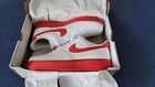 Nike Air Force 1 Low White Red Midsole Size 11