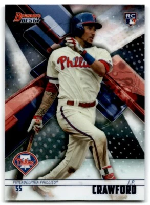 2018 Bowman's Best J.P. Crawford RC Philadelphia Phillies #38 - Image 1 of 2