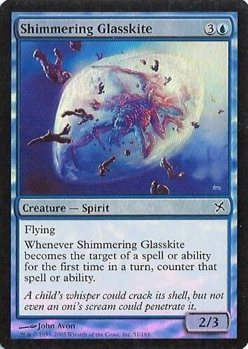 MTG - BOK - Shimmering Glasskite - 2X - Foil - NM - Image 1 of 1