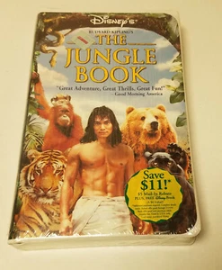 BRANDNEU VERSIEGELT Das Dschungelbuch VHS Film Rudyard Kipling gesammelt Disney Film - Bild 1 von 3