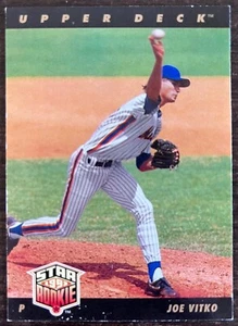1993 Upper Deck Star Rookies Joe Vitko New York Mets MLB Major League Baseball - Picture 1 of 2