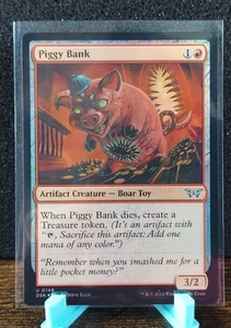 Piggy Bank U0148 Duskmourn: House of Horror Foil Magic The Gathering - Picture 1 of 2