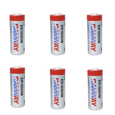 6PCS for Fanso ER18505M 3.6V A Battery 3500mAh Non-rechargeable Battery - Image 1 of 4