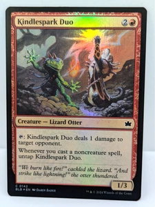 Bloomburrow - Kindlespark Duo - Common - Creature - Foil -  BLB 142 - - Foto 1 di 2
