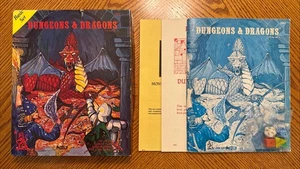 Advanced Dungeons and Dragons Basic Set Boxset⭐TSR AD&D 1001 Holmes 2nd Printing - Picture 1 of 15