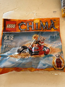 LEGO Legends of Chima Worriz' Fire Bike 30265 Polybag Complete Set 31 pcs