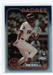 Jackson Merrill - Padres - 2024 Topps Chrome Sepia Refractor Rookie #207 - Bild 1 von 2