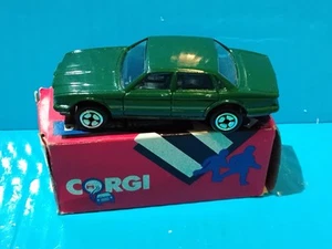 1985 CORGI JAGUAR XJ40 GREEN LUXURY SALOON BRITISH 80s CLASSIC  - Picture 1 of 10