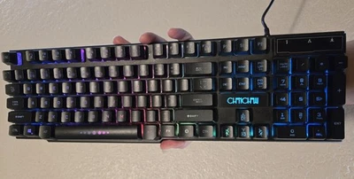 Rainbow LED Gaming Keyboard  - Image 1 of 4