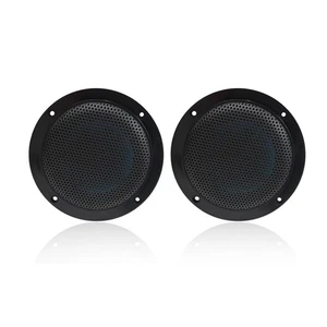 4 Inches Waterproof Marine Ceiling Flush Wall Mount Speakers with 160 Watts P... - Picture 1 of 8