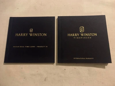 Harry Winston Ocean Dual Time Zone istruzioni garanzia Foto 1 de 4