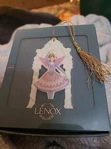 Vintage Lenox 1992 Sugar Plum Fairy Ornament Nutcracker Suite Collection in Box - Bild 1 von 5