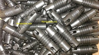 10 BLACK 3” QUALITY NYLON DOG BONE ANTENNA END INSULATORS HAM CB SWL DIPOLES OCF - Image 1 of 4