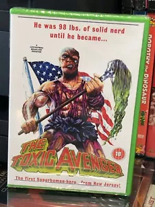 The Toxic Avenger (DVD) The First Superhuman-Hero 88 FILMS! REGION FREE! NEW - Picture 1 of 4