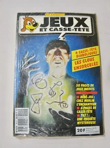 Pif présente Jeux et casse-tête pochette Ed. Vaillant TBE - Picture 1 of 2
