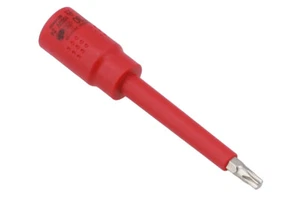 Insulated Extra Long T30 Star Bit Socket 3/8"D VDE Ideal For Hybrid Vehicles EV - Picture 1 of 8