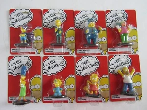 2014 The Simpsons Monogram Figures Complete Set of 8 MOC GG06 - Picture 1 of 10