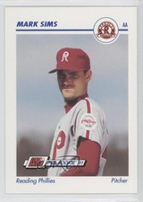 1991 Line Drive Pre-Rookie AA Mark Sims #519