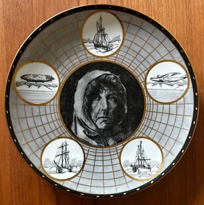 PORSGRUND PORSELÆNSFABRIK SAMMLERPLATTE - ROALD AMUNDSEN - HERGESTELLT IN NORWEGEN - Bild 1 von 6