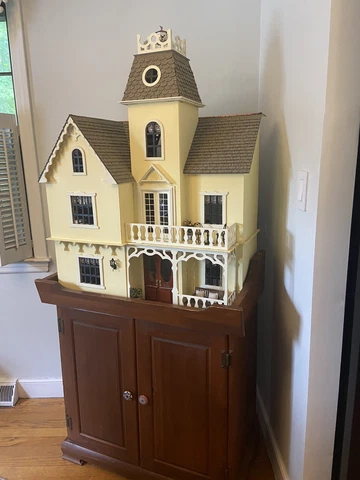 victorian Doll House Cover