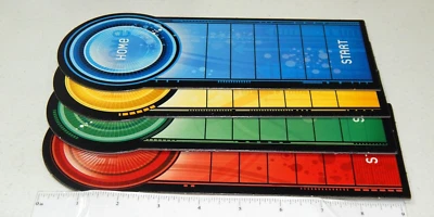 Juego de mesa Sorry Sliders 2008 reemplazo 4 tarjetas de marcador solamente Foto 1 de 2