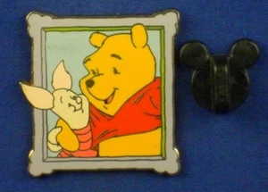 Pooh and Piglet in Frame from Lanyard Set LE Pin # 31251 - Picture 1 of 5