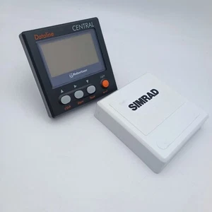 SIMRAD ROBERTSON DATALINE CENTRAL STOWE INSTRUMENT DISPLAY IS11 DEPTH SPEED WIND - Picture 1 of 13