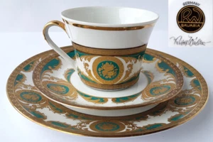 Set, 3-tlg., Tasse + Untertasse + Kuchenteller, RUDOLF WÄCHTER L496 - Bild 1 von 10