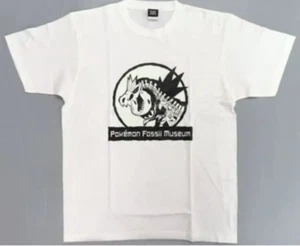 Pokemon T-Shirts Pokemon Fossil Museum Limited phosphorescent print White Large - Picture 1 of 3
