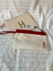 Borsa da viaggio Yves Saint Laurent YSL Beaute Makeup Cosmetic + 1 altra - Foto 1 di 6