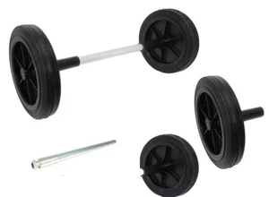 Kunststoffräder für Mülltonnen Ø200 mm Körper von Rädern Polypropylen - Bild 1 von 10