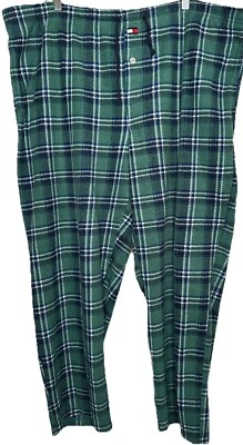Pantalones de salón Tommy Hilfiger para hombre XL parte inferior de pijama franela a cuadros ropa de dormir Foto 1 de 4