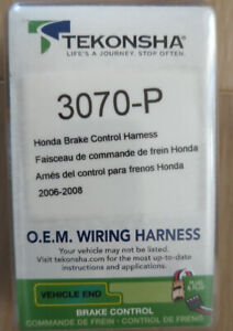 Tekonsha #3070-P Brake Control Wiring Adapter - /- Honda