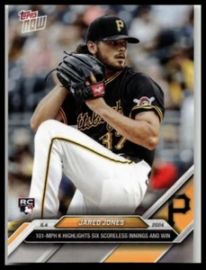 2024 Topps Now #258 Jared Jones2024 Topps Now #258 Jared Jones 101 MPH Highlight - Picture 1 of 2