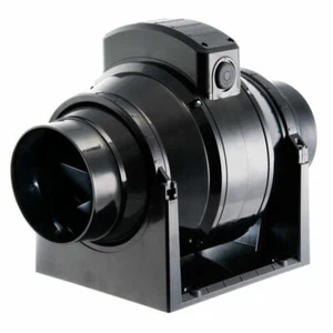 Ventilador extractor de flujo mixto en línea Manrose MF100T con temporizador - Imagen 1 de 1