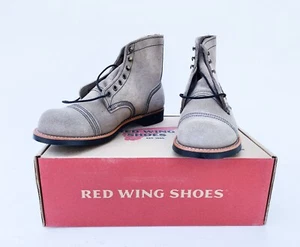Red Wing 8087 Slate Abilene Roughout Iron Ranger US 8 D NIB Factory 2NDS - Picture 1 of 10