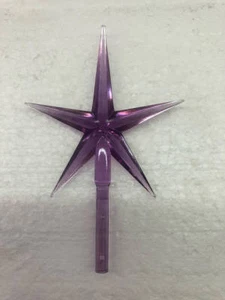 Großer lila Stern - Keramik Christbaumstern - lila Stern - Bild 1 von 2