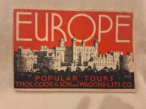 Thomas Cook Tourneen of Europe Katalog 1930 - Bild 1 von 7
