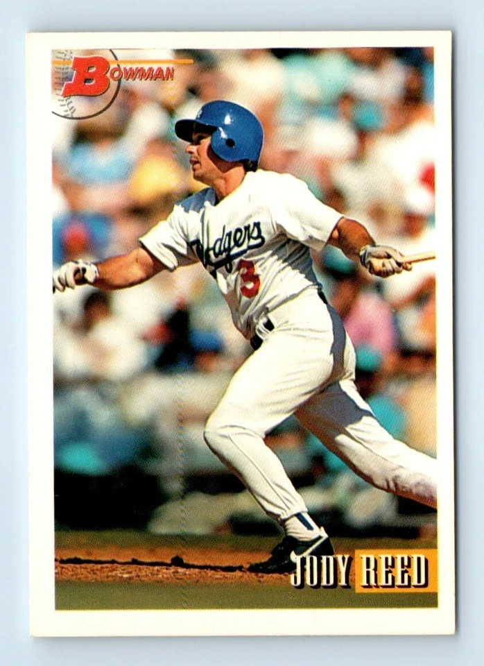 1993 Bowman Jody Reed Los Angeles Dodgers #506 - Image 1 of 2