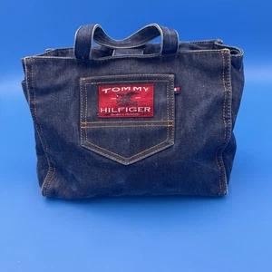 Bolso de mano vaquero vintage Tommy Hilfiger Denim - Imagen 1 de 8