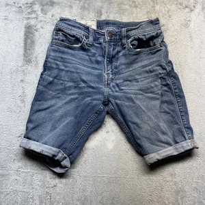 Hollister Herren 28 Shorts Slim Straight Mid Rise Denim Jeansshorts Tasche - Bild 1 von 6