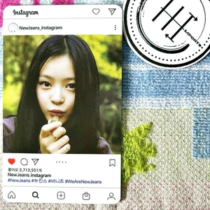 New Jeans Photocard Instagram Special Photo Card Authentic Korea Kpop Newjeans - Bild 1 von 2
