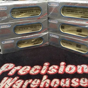 Juego de 6 vagones Williams Electric Trains Pennsylvania forros de lujo de sesenta pies - Imagen 1 de 18