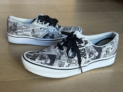 VANS x Harry Potter - Zapatos con estampado Daily Prophet (talla 5,5 para hombre, talla 7 para mujer) " Foto 1 de 4