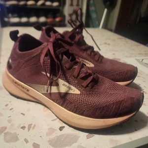 Brooks Levitate 4 Para Mujer Granate Correr Caminar Tenis Zapatos Talla 6.5 EE. UU. - Imagen 1 de 8