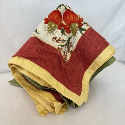 Lote de 6 fundas de almohada Jim Thompson 100 % algodón cierre de cremallera 18" cuadradas Foto 1 de 4