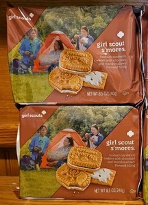 Galletas Girl Scout con descuento SMORES S'MORES 2 paquetes ÚLTIMA OPORTUNIDAD ENVÍO GRATUITO - Imagen 1 de 2
