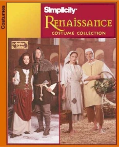 Misses', Men's & Teen's Costumes ©1999 Simplicity Renaissance 8587 XS-XL UNCUT - Picture 1 of 1