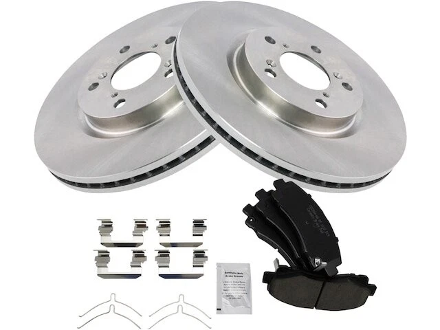 Kit de pastillas de freno delanteras y rotor para Acura TL 2009-2014 2010 2012 2011 2013 RJ954RW Foto 1 de 1